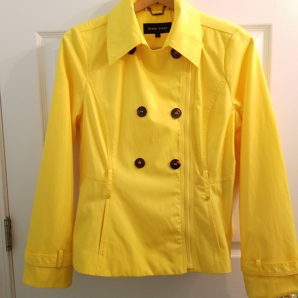 Black Rivet Jackets & Blazers - 🌟SALE🌟Black Rivet Rain Jacket L No Belt Zip Up